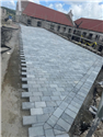 Paved bluestone pathways and courtyard at Fort George Grenada