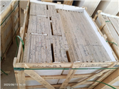 Silver Beige Travertine Tiles Packed Securely in Wooden Crates - Box 193