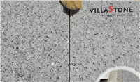 VillaStone Beige Granite Natural Color Texture with Golden Flecks