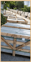 VillaStone Beige Granite Export Wooden Crates Strapping