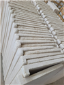 White Travertine Pool Coping and Wall Cladding Tiles