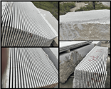 VillaStone Beige Granite Calibrated Slabs & Block Cutting Master Poster