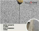 VillaStone Beige Granite Flamed Finish Texture & Color Master Poster