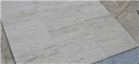 Beige Travertine Veincut 110pcs per crate ready for shipment