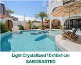 Light Crystallized Sandbasted