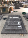 Rosa Violet Granite for tombstone